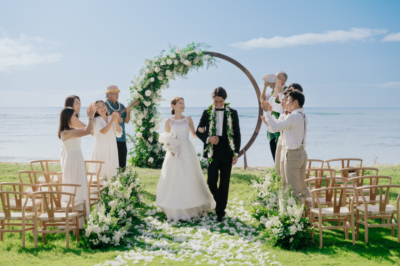ザ・サーフ ポハクプナ ビーチクラブ挙式