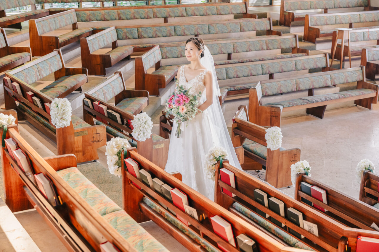 キャルバリーバイザシー教会挙式